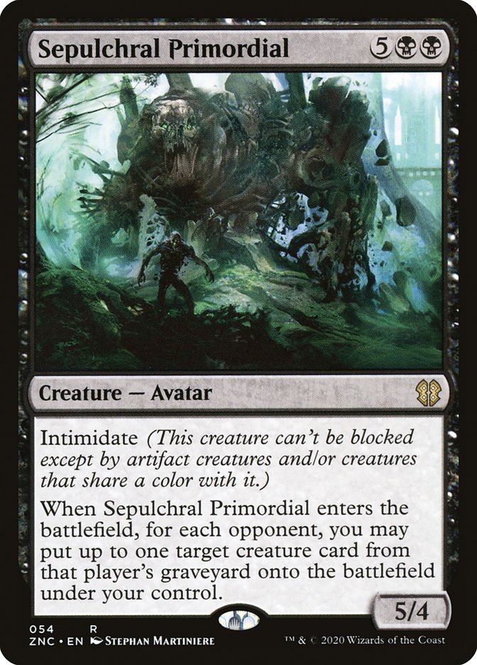 Sepulchral Primordial [Zendikar Rising Commander] | Black Swamp Games
