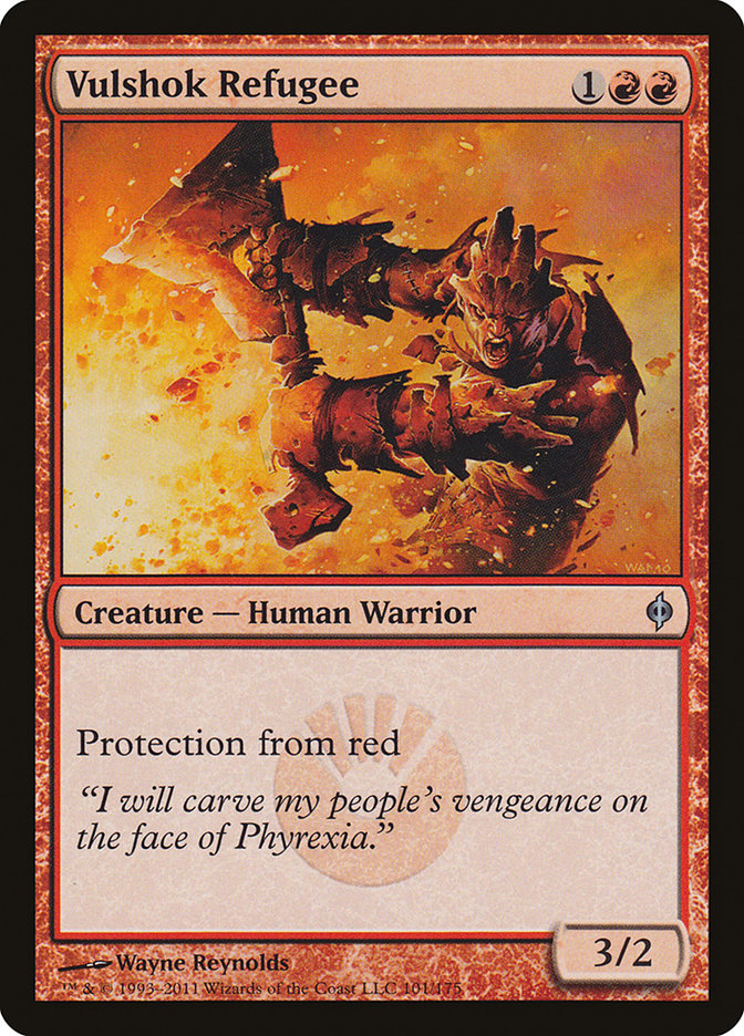 Vulshok Refugee [New Phyrexia] | Black Swamp Games