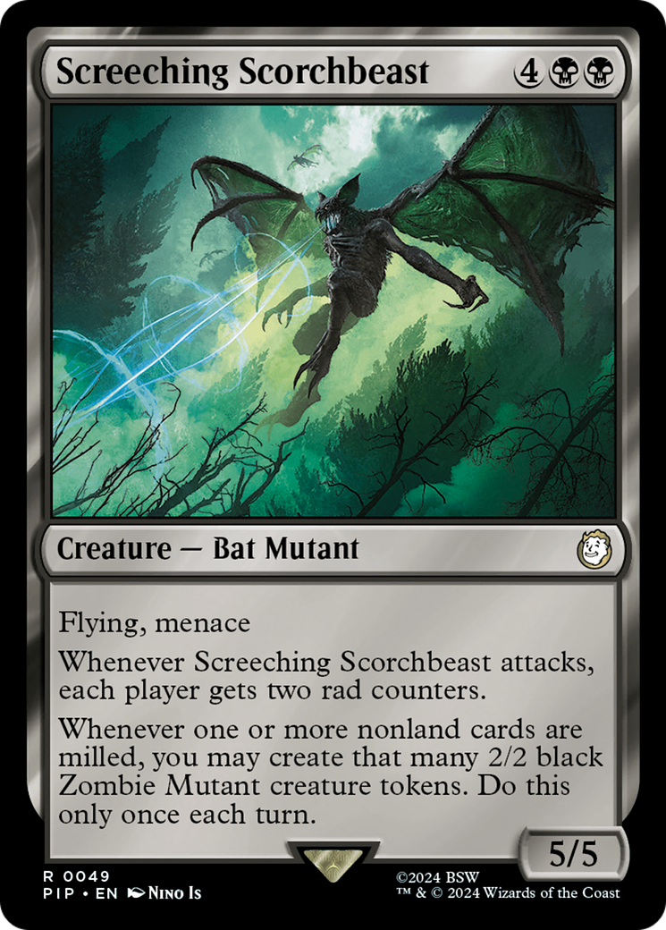 Screeching Scorchbeast [Fallout] | Black Swamp Games