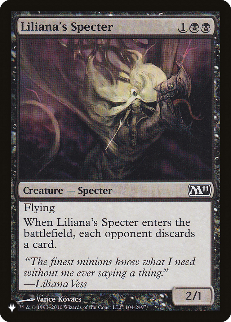 Liliana's Specter [The List Reprints] | Black Swamp Games