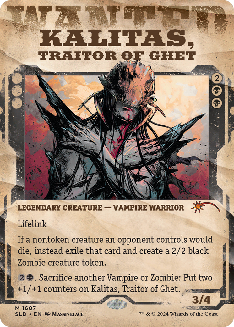 Kalitas, Traitor of Ghet [Secret Lair Drop Series] | Black Swamp Games