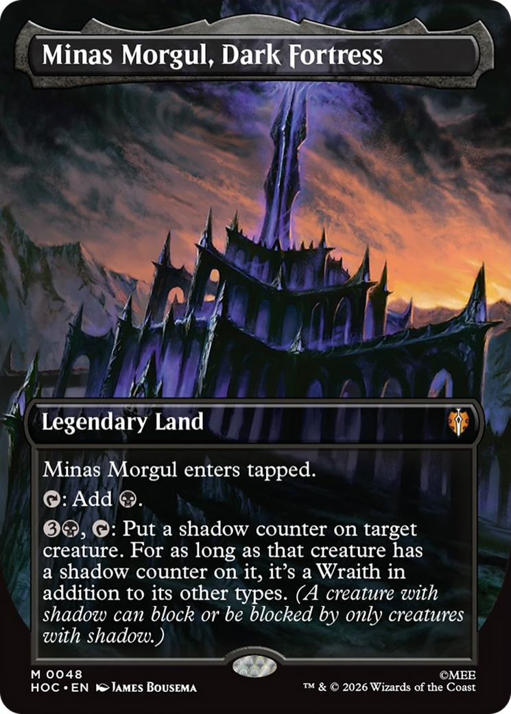 Minas Morgul, Dark Fortress (Borderless) [The Hobbit: Eternal-Legal] | Black Swamp Games