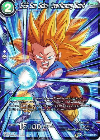 SS3 Son Goku, Overflowing Spirit (BT11-050) [Vermilion Bloodline] | Black Swamp Games