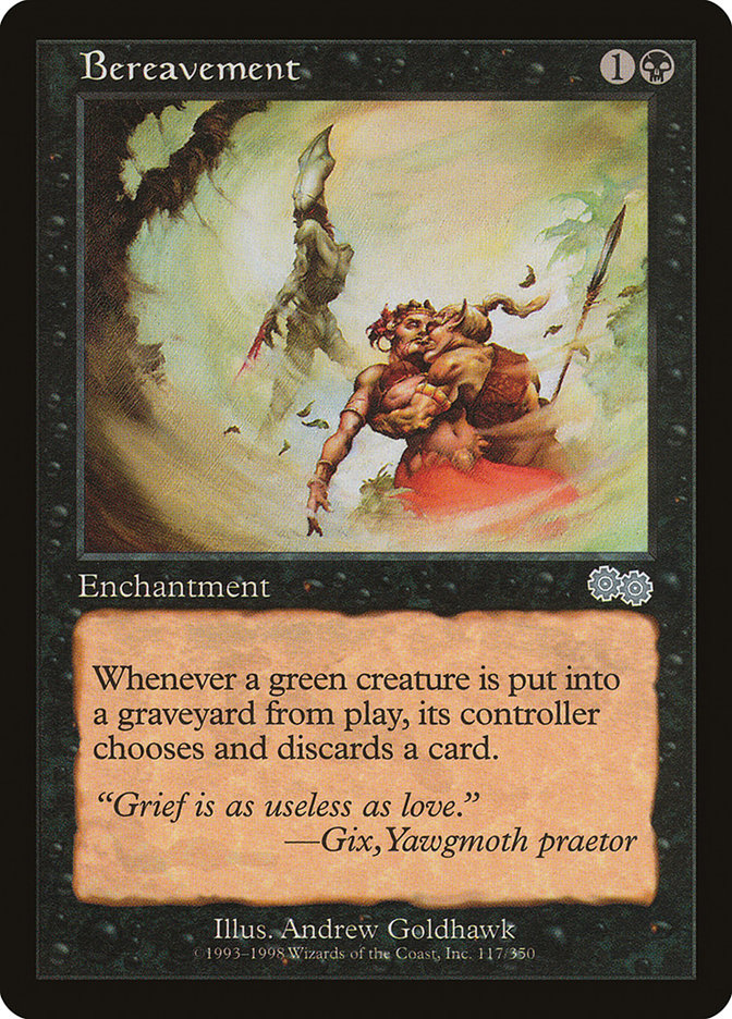 Bereavement [Urza's Saga] | Black Swamp Games