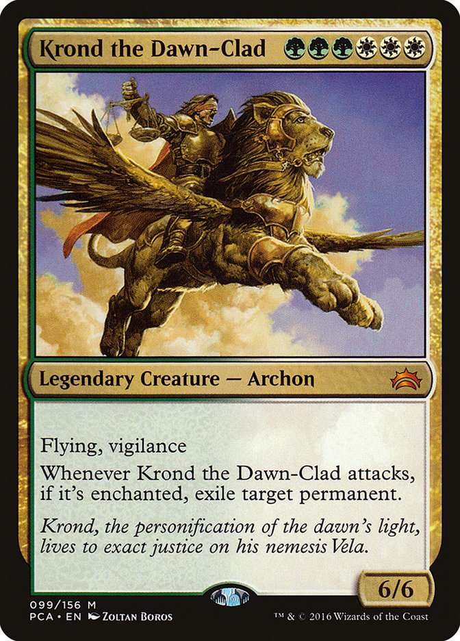 Krond the Dawn-Clad [Planechase Anthology] | Black Swamp Games