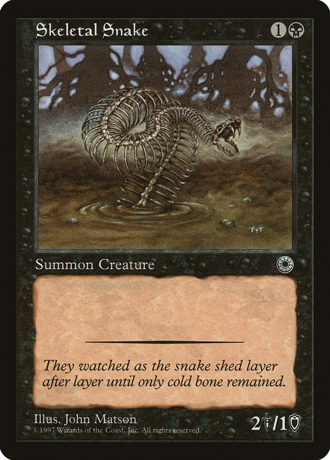 Skeletal Snake [Portal] | Black Swamp Games