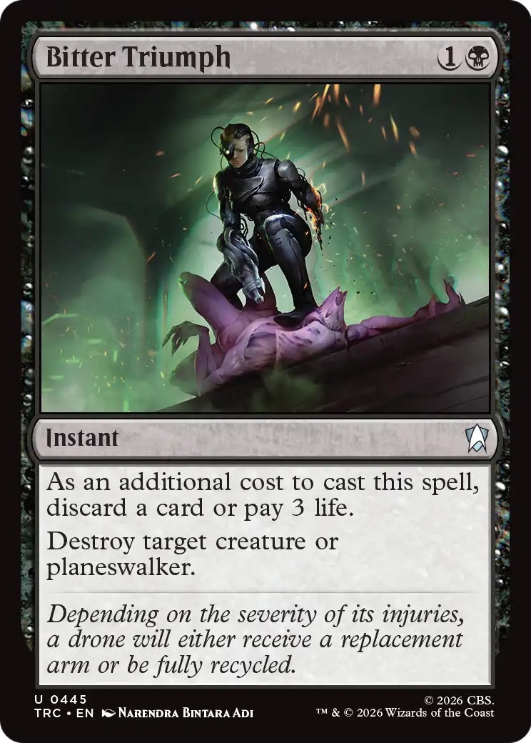 Bitter Triumph (Surge Foil) [Star Trek Commander] | Black Swamp Games