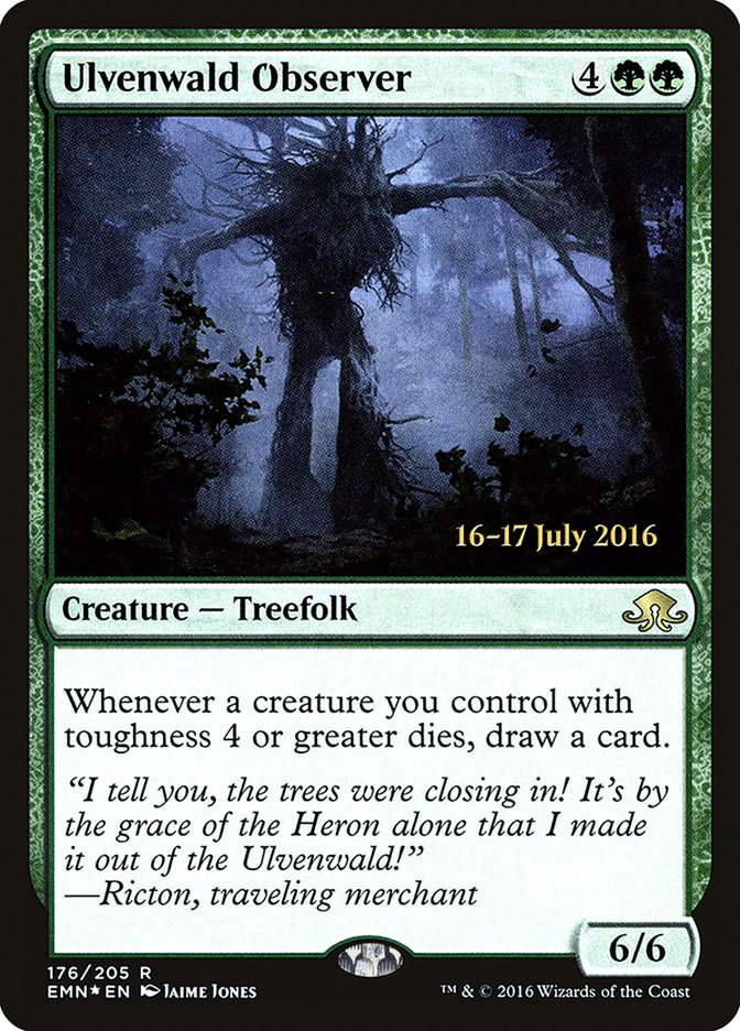 Ulvenwald Observer [Eldritch Moon Prerelease Promos] | Black Swamp Games