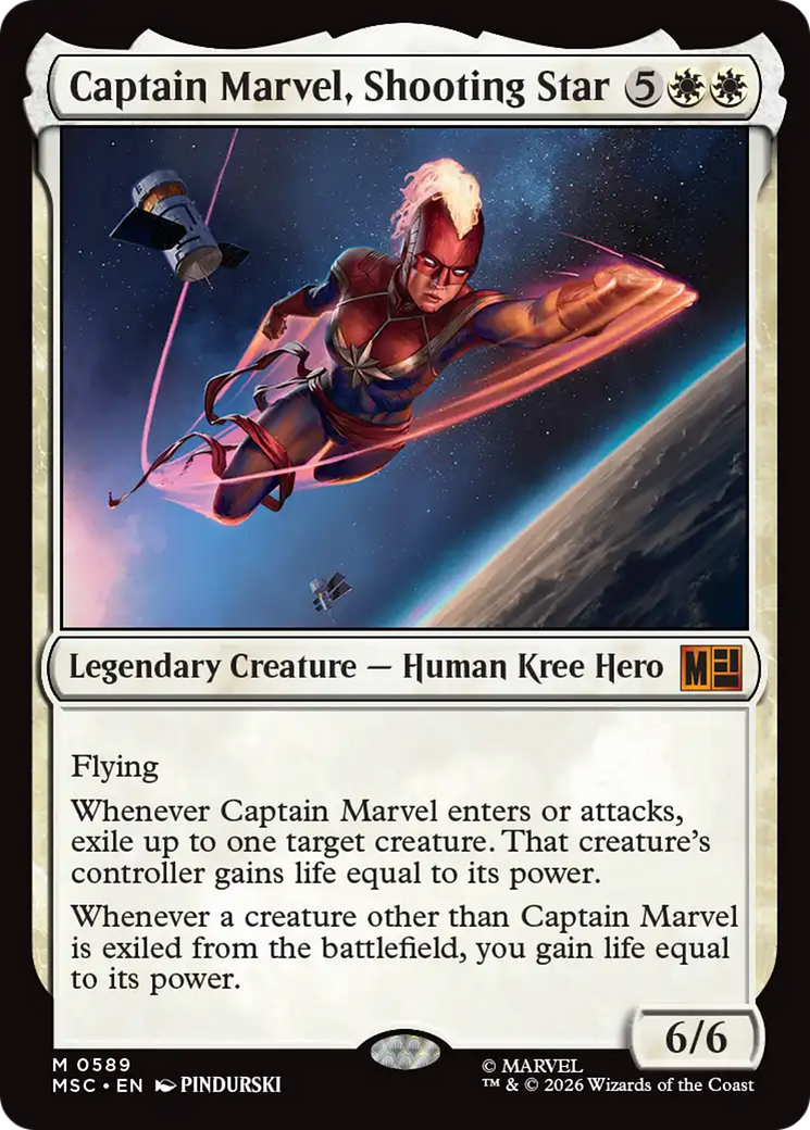 Captain Marvel, Shooting Star [Marvel Super Heroes Commander] | Black Swamp Games