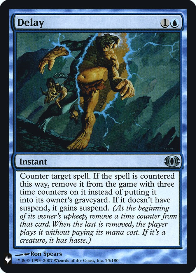 Delay [Mystery Booster] | Black Swamp Games