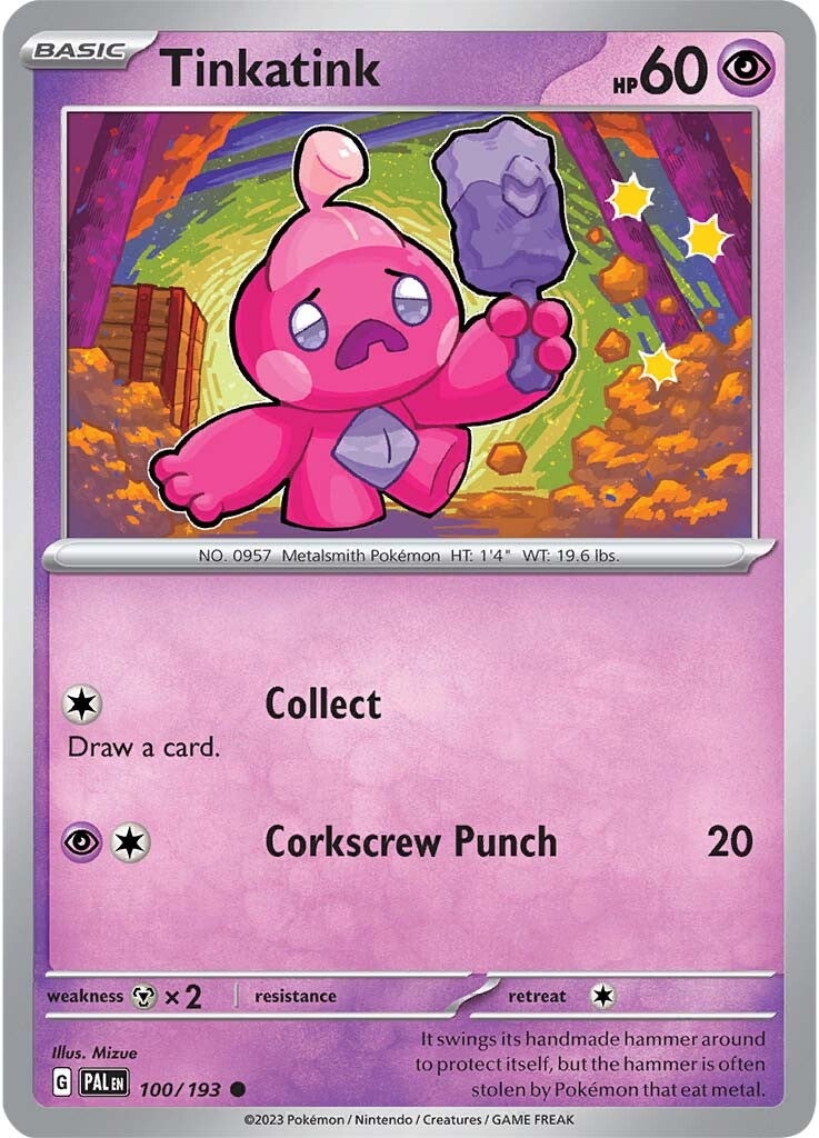 Tinkatink (100/193) [Scarlet & Violet: Paldea Evolved] | Black Swamp Games