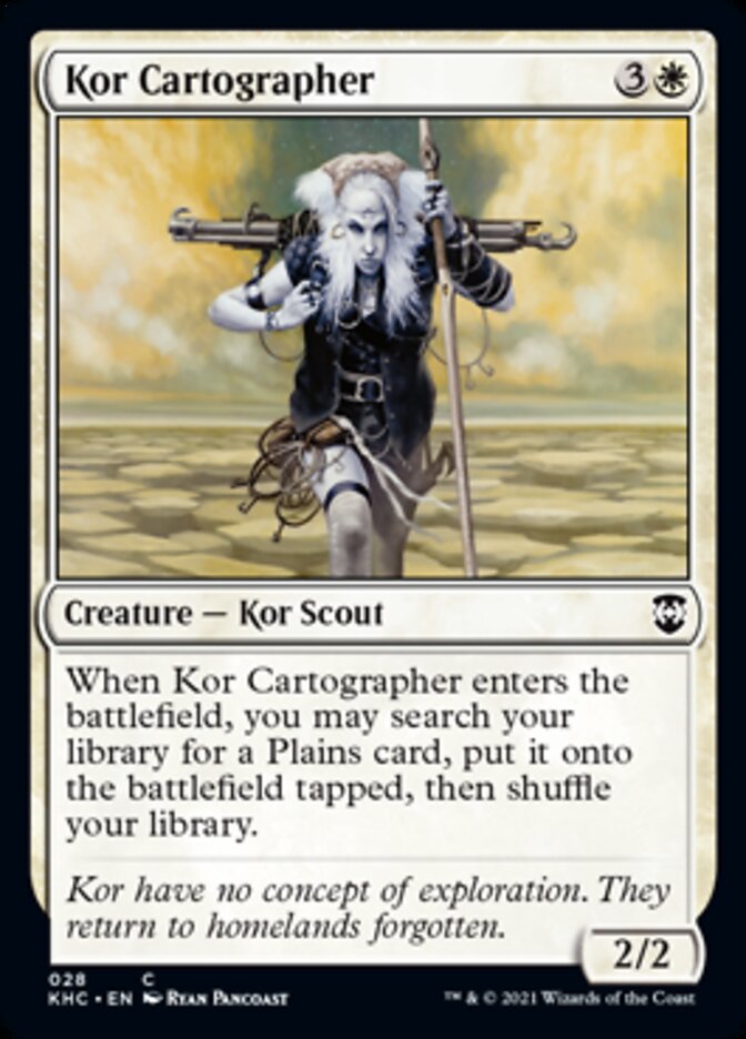 Kor Cartographer [Kaldheim Commander] | Black Swamp Games