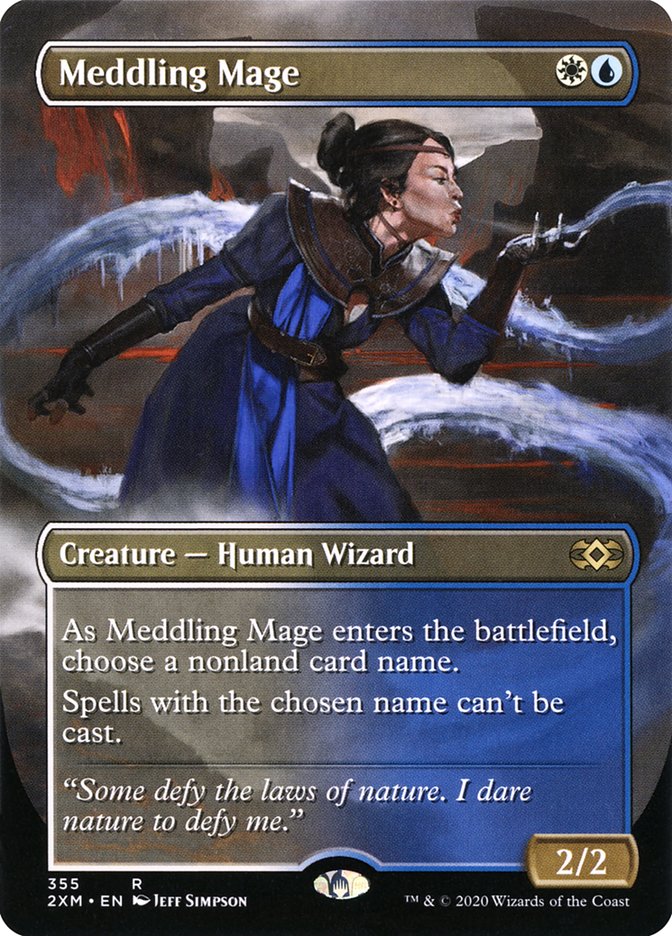 Meddling Mage (Toppers) [Double Masters] | Black Swamp Games