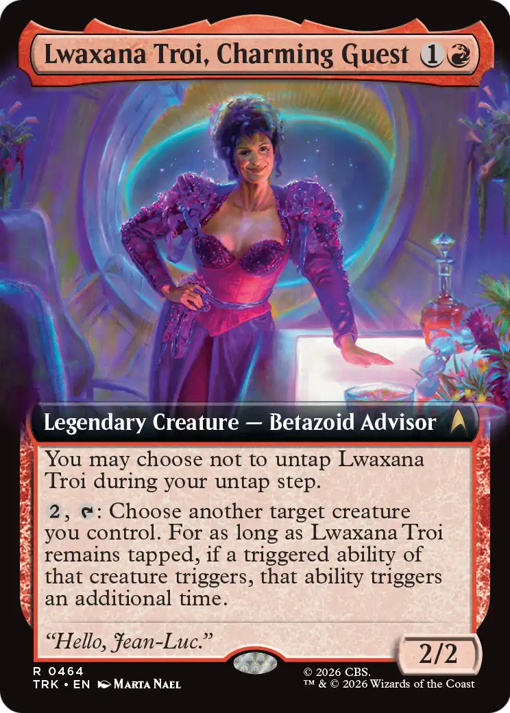 Lwaxana Troi, Charming Guest (Extended Art) [Star Trek] | Black Swamp Games
