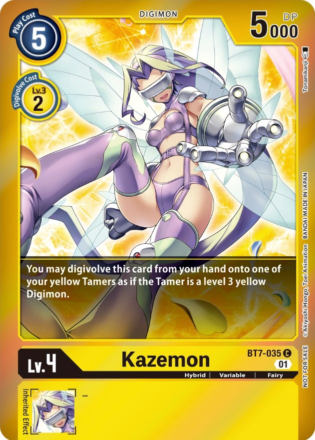 Kazemon [BT7-035] (Event Pack 3) [Next Adventure Promos] | Black Swamp Games