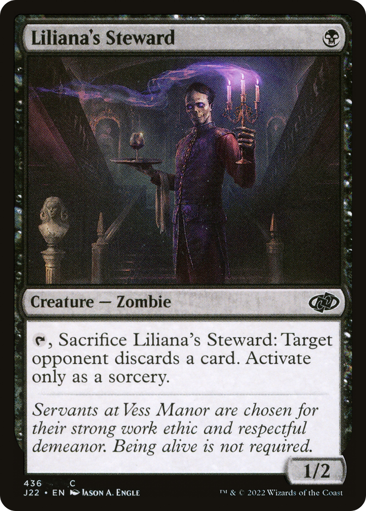 Liliana's Steward [Jumpstart 2022] | Black Swamp Games
