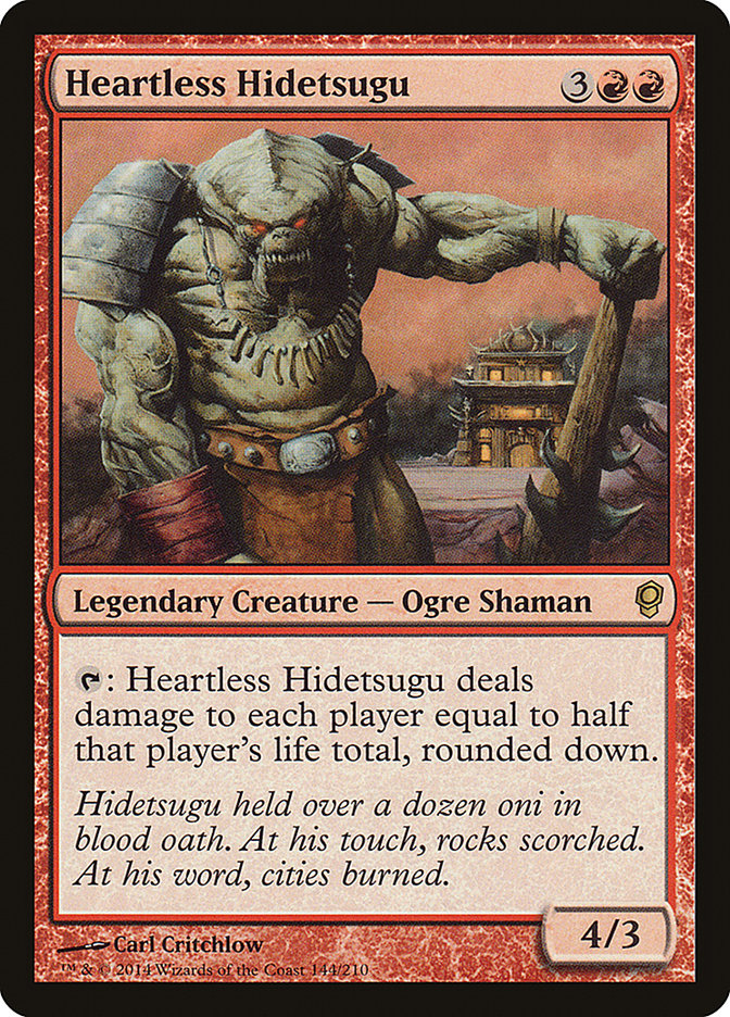 Heartless Hidetsugu [Conspiracy] | Black Swamp Games