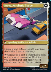 Arcee, Sharpshooter // Arcee, Acrobatic Coupe [Transformers] | Black Swamp Games