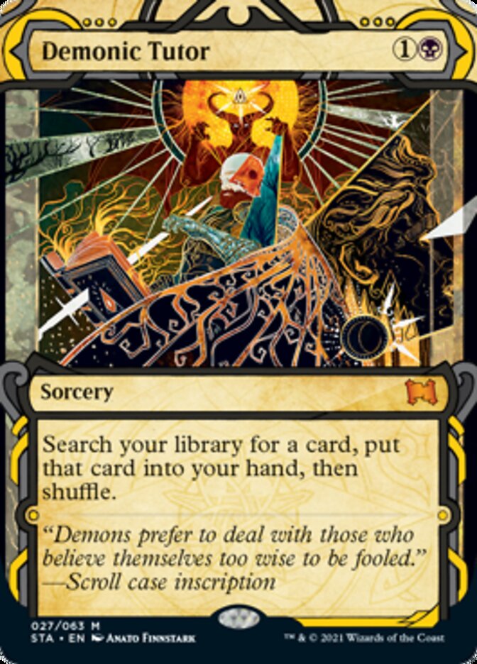 Demonic Tutor [Strixhaven: Mystical Archive] | Black Swamp Games
