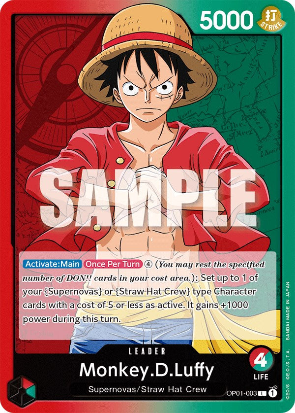 Monkey.D.Luffy [Romance Dawn] | Black Swamp Games