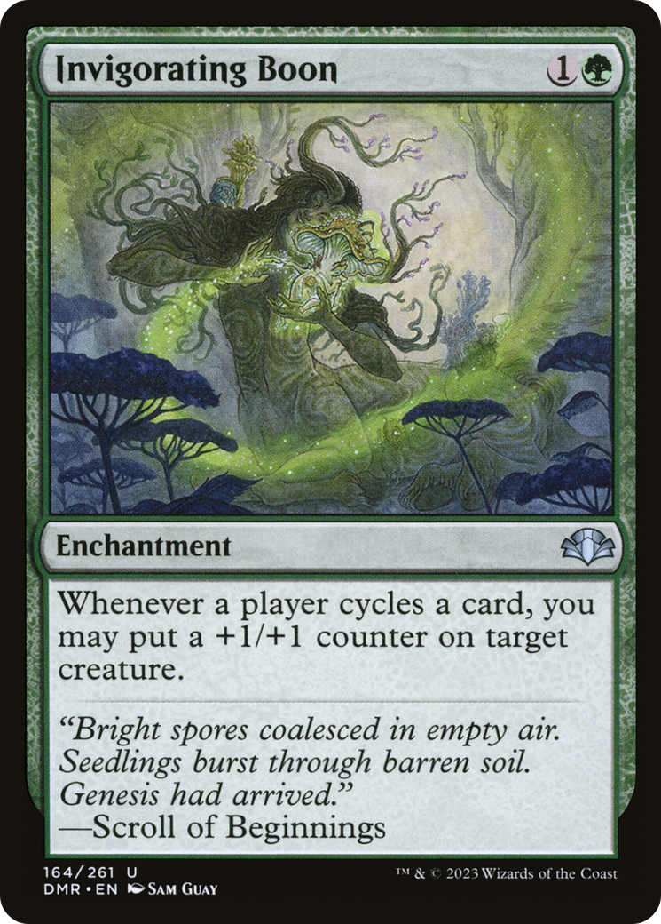 Invigorating Boon [Dominaria Remastered] | Black Swamp Games