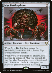 Myr Battlesphere [Phyrexia: All Will Be One Commander] | Black Swamp Games