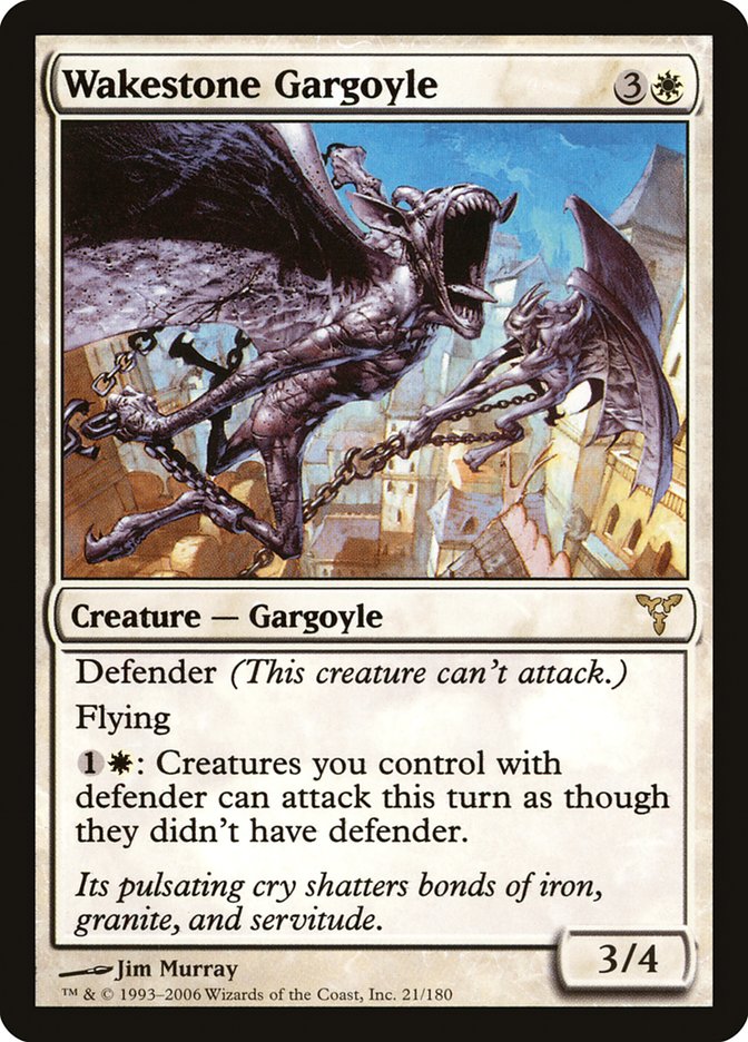 Wakestone Gargoyle [Dissension] | Black Swamp Games