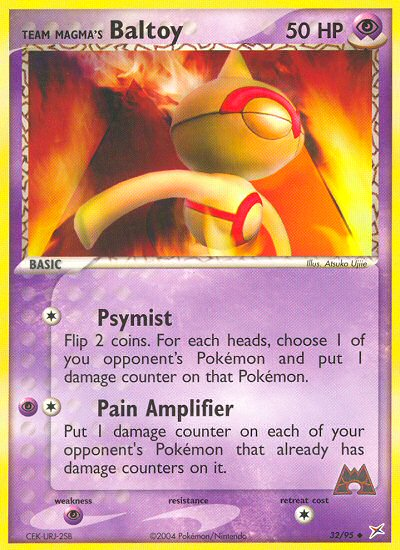 Team Magma's Baltoy (32/95) [EX: Team Magma vs Team Aqua] | Black Swamp Games