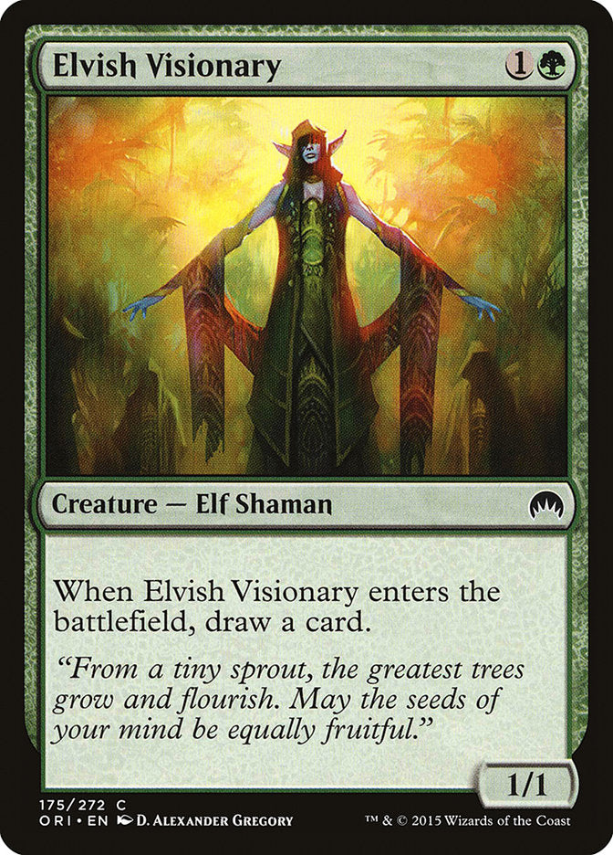 Elvish Visionary [Magic Origins] | Black Swamp Games