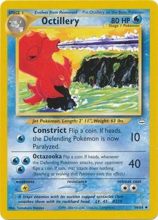 Octillery (34/64) [Neo Revelation Unlimited] | Black Swamp Games