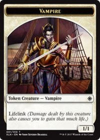 Vampire // Treasure Double-Sided Token [Ixalan Tokens] | Black Swamp Games