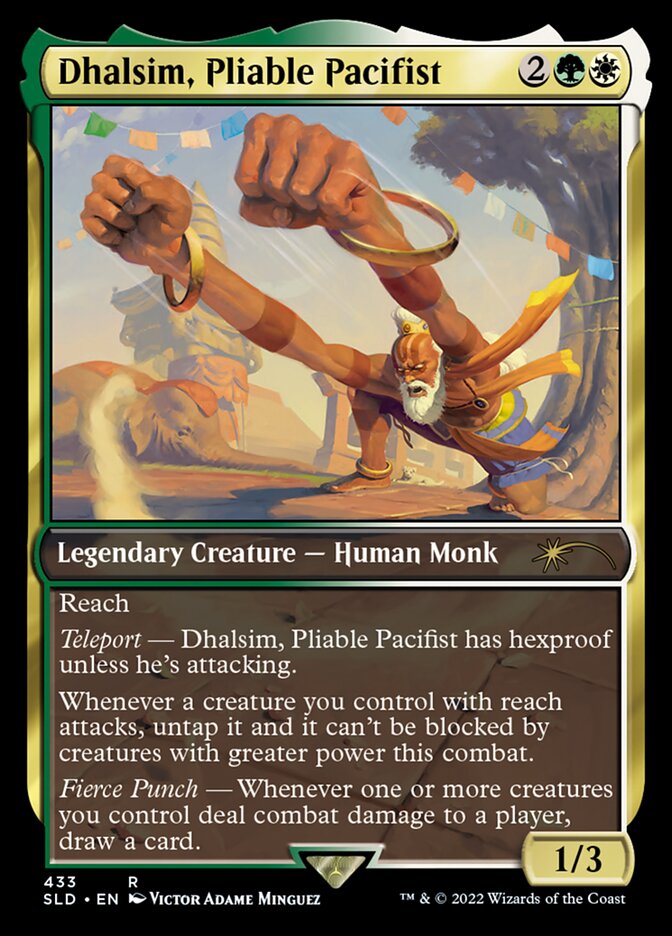 Dhalsim, Pliable Pacifist [Secret Lair Drop Series] | Black Swamp Games