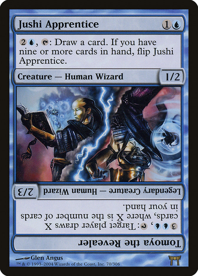 Jushi Apprentice // Tomoya the Revealer [Champions of Kamigawa] | Black Swamp Games