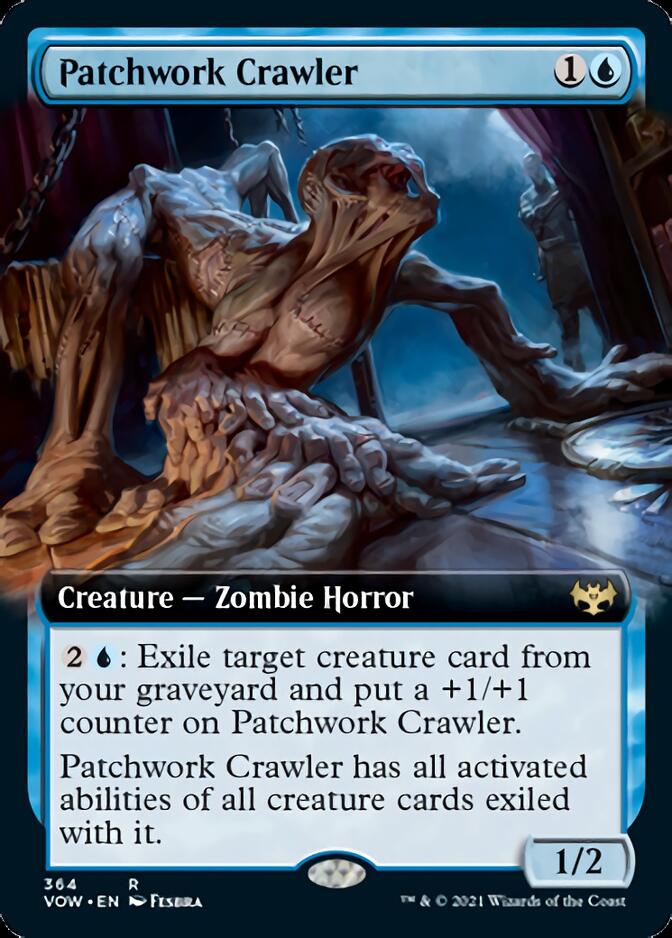 Patchwork Crawler (Extended Art) [Innistrad: Crimson Vow] | Black Swamp Games