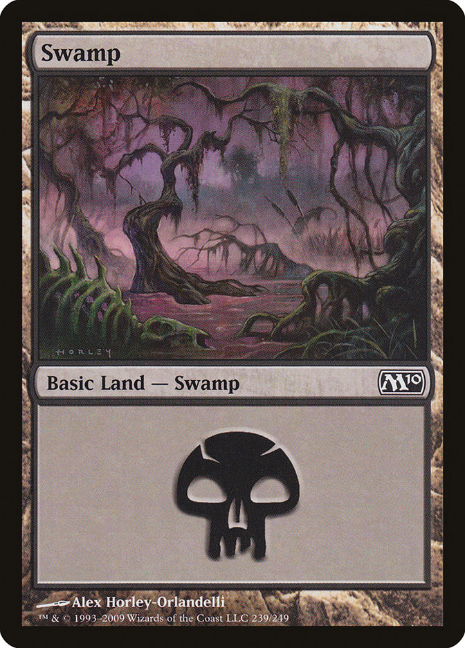 Swamp (239) [Magic 2010] | Black Swamp Games