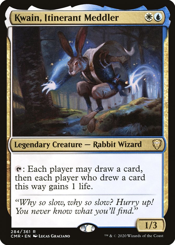 Kwain, Itinerant Meddler [Commander Legends] | Black Swamp Games