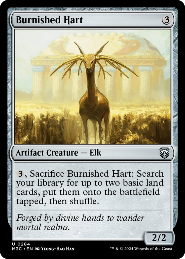 Burnished Hart (Ripple Foil) [Modern Horizons 3 Commander] | Black Swamp Games