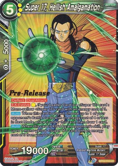 Super 17, Hellish Amalgamation (BT14-113) [Cross Spirits Prerelease Promos] | Black Swamp Games