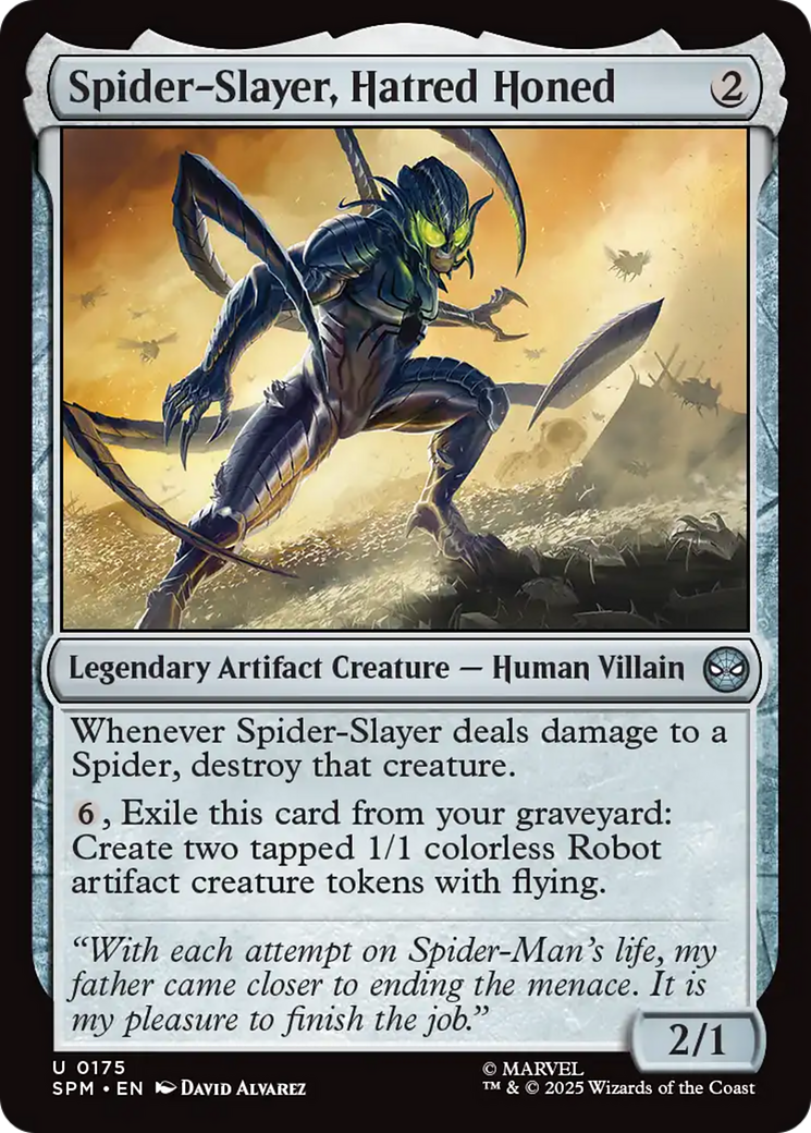 Spider-Slayer, Hatred Honed [Marvel's Spider-Man] | Black Swamp Games