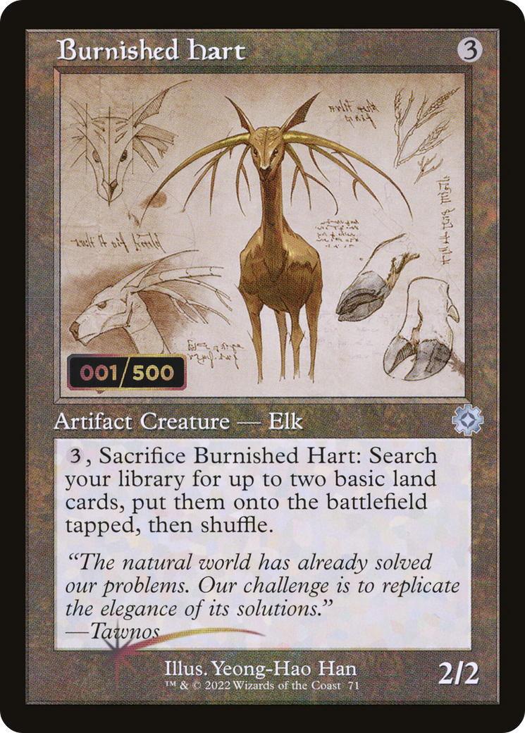 Burnished Hart (Rainbow Foil) [Secret Lair Drop Series] | Black Swamp Games