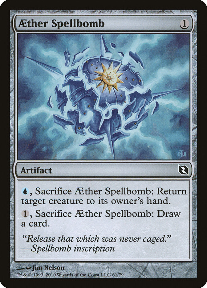 Aether Spellbomb [Duel Decks: Elspeth vs. Tezzeret] | Black Swamp Games