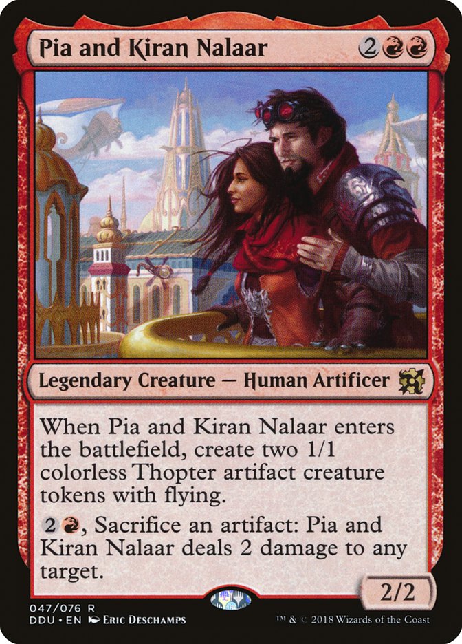 Pia and Kiran Nalaar [Duel Decks: Elves vs. Inventors] | Black Swamp Games