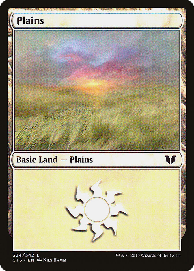 Plains (324) [Commander 2015] | Black Swamp Games