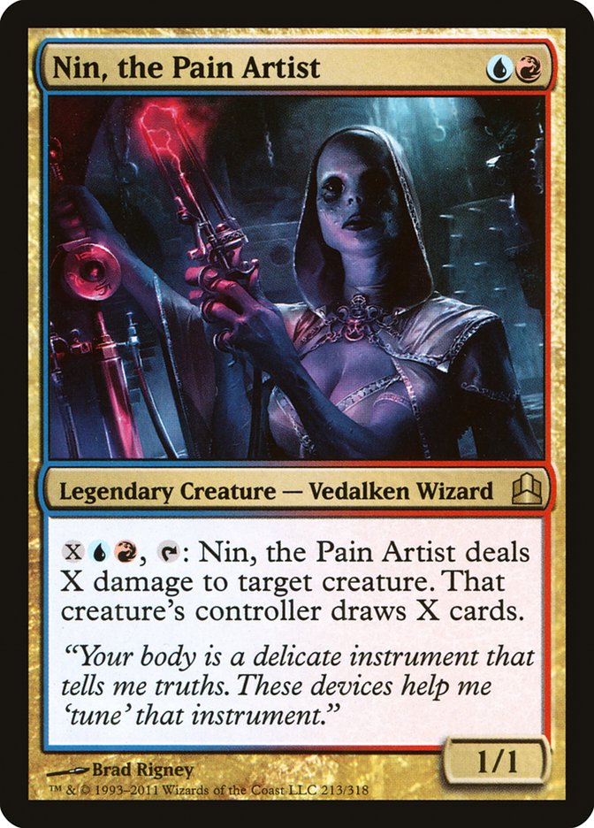 Nin, the Pain Artist [Commander 2011] | Black Swamp Games