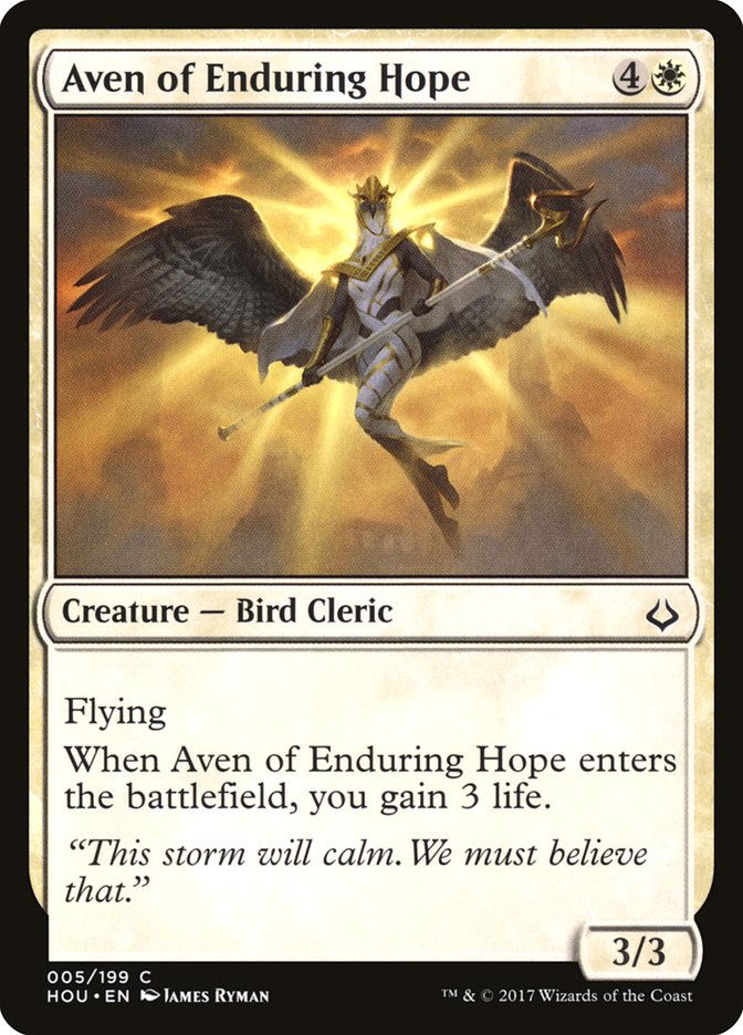 Aven of Enduring Hope [Hour of Devastation] | Black Swamp Games