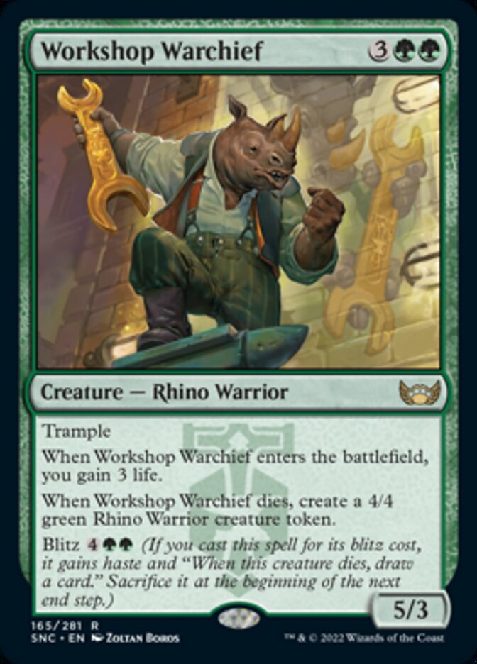 Workshop Warchief [Streets of New Capenna] | Black Swamp Games