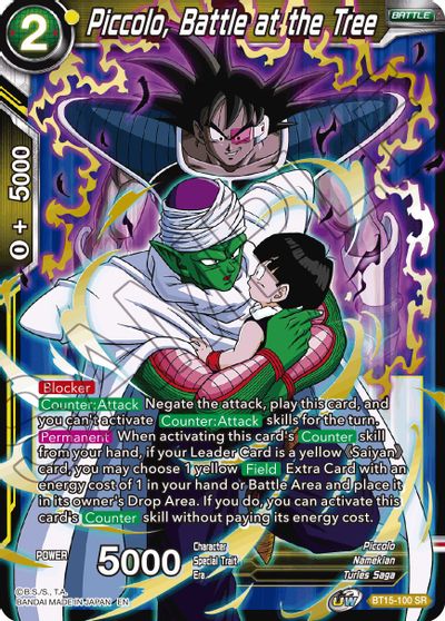 Piccolo, Battle at the Tree (BT15-100) [Saiyan Showdown] | Black Swamp Games