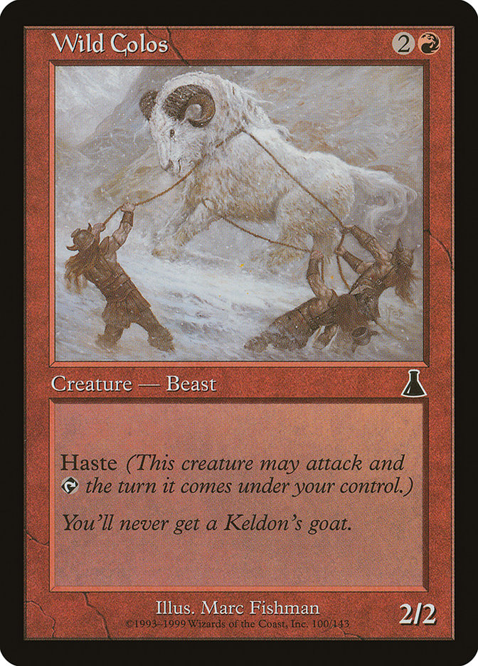 Wild Colos [Urza's Destiny] | Black Swamp Games