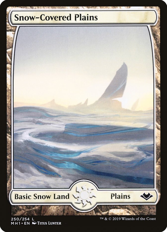 Snow-Covered Plains [Modern Horizons] | Black Swamp Games