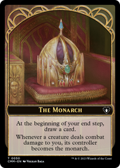 Copy (54) // The Monarch Double-Sided Token [Commander Masters Tokens] | Black Swamp Games